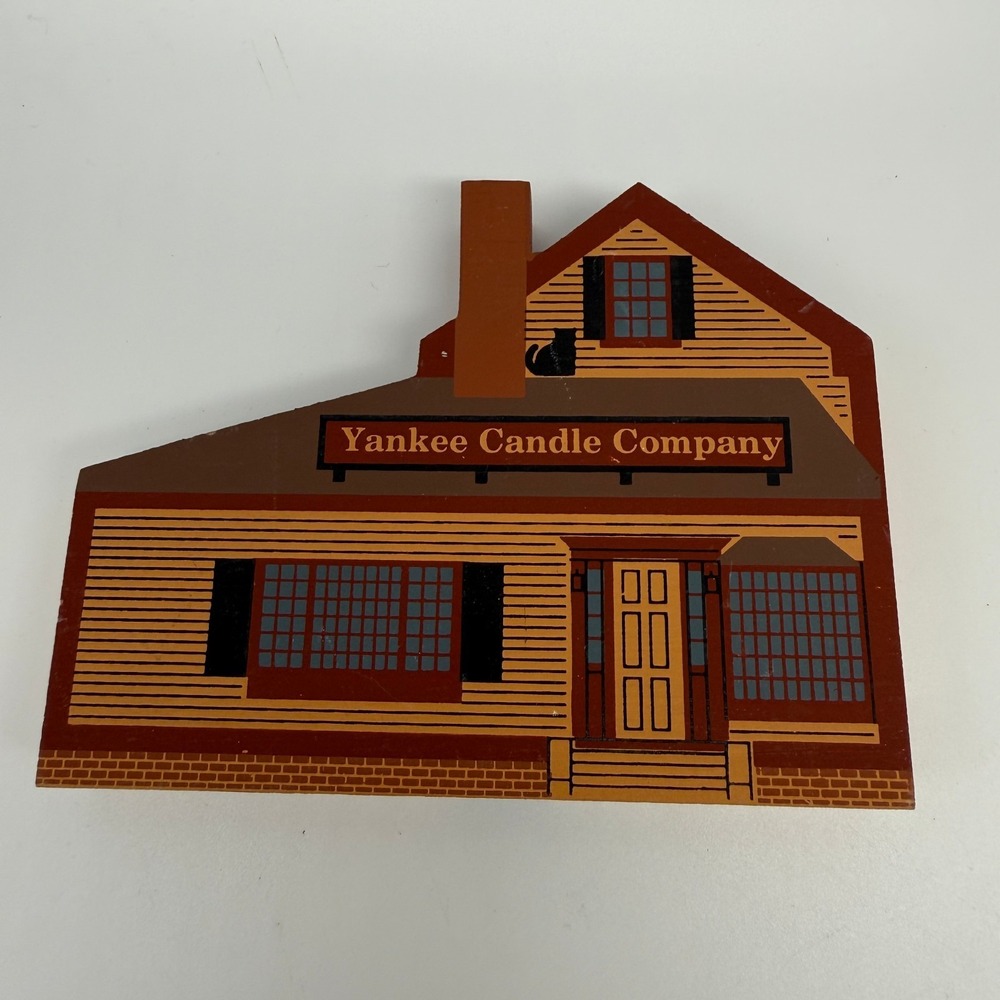 Cats Meow Yankee Candle Company 2 Sided Market Street Series 1989